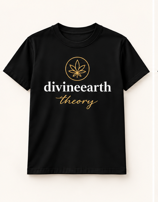 Jet Black Classic Two-Tone Tee — front view
